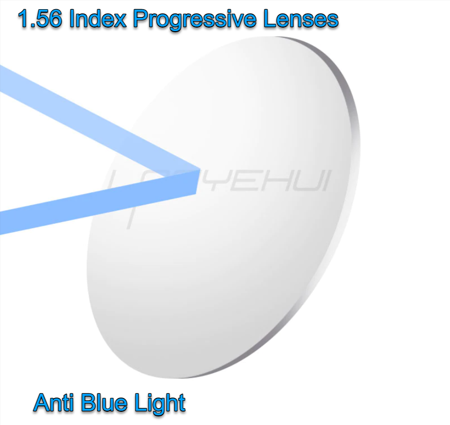Laoyehui Aspheric Anti Blue Light Clear Lenses Lenses Laoyehui Eyeglass Lenses 1.56 Progressive 