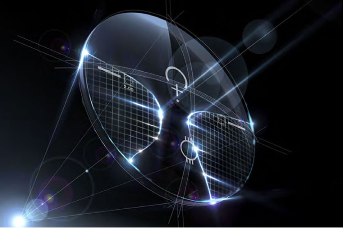 BCLEAR 1.56 High Index Free Form Anti-Blue Progressive Lenses Color Clear Lenses Bclear Lenses   