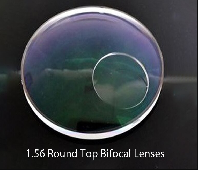 BCLEAR 1.56 Index Photochromic Round Top Bifocal Lenses Color Brown Lenses Bclear Lenses   