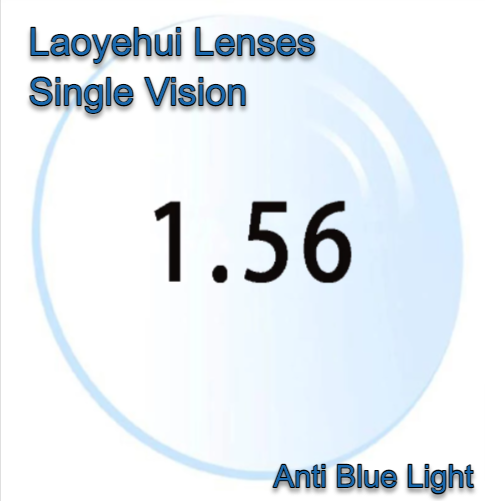 Laoyehui Aspheric Single Vision Anti Blue Light Clear Lenses Lenses Laoyehui Eyeglass Lenses 1.56  