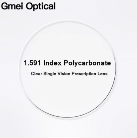 Gmei 1.59 Polycarbonate Single Vision Clear Lenses Lenses Gmei Optical Lenses   