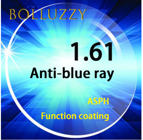 Bolluzzy Aspheric Anti Blue Lenses Color Clear Lenses Bolluzzy Lenses 1.61  