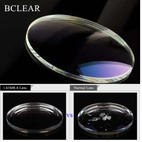 BCLEAR 1.60 MR-8 Aspherical Lenses Color Clear Lenses Bclear Lenses   