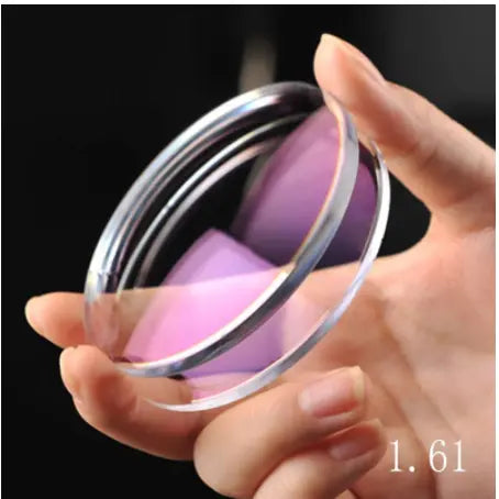 BCLEAR 1.61 Index Aspherical Refractive Lenses Color Clear.