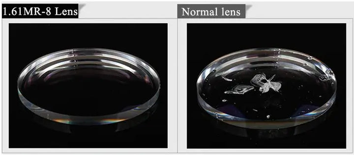 BCLEAR 1.60 MR-8 Aspherical Lenses Color Clear.