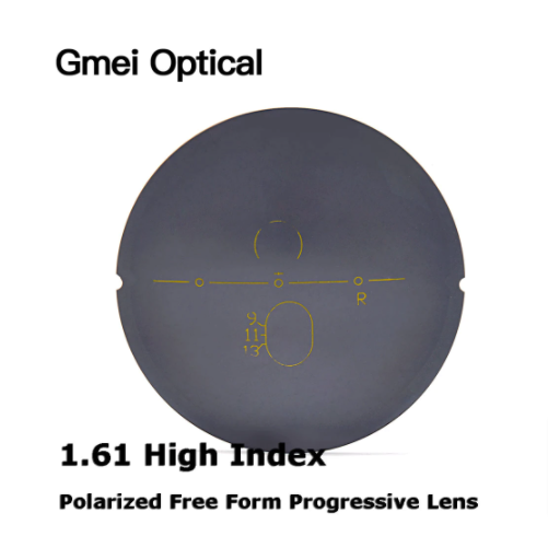 Gmei 1.61 Index Polarized Free Form Progressive Lenses Lenses Gmei Optical Lenses   