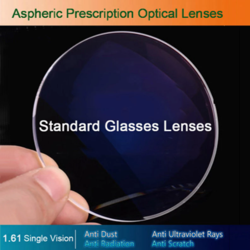 Hotony Single Vision Clear Aspheric Lenses Lenses Hotony Lenses 1.61  