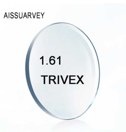 Aissuarvey 1.61 Index Trivex Anti Blue Light/Clear Lenses Lenses Aissuarvey Lenses   