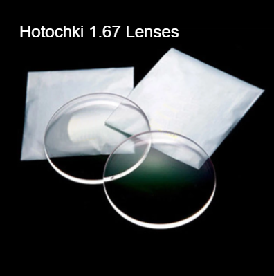 Hotochki 1.67 Index Single Vision Anti Blue Light Clear Lenses Lenses Hotochki Lenses   