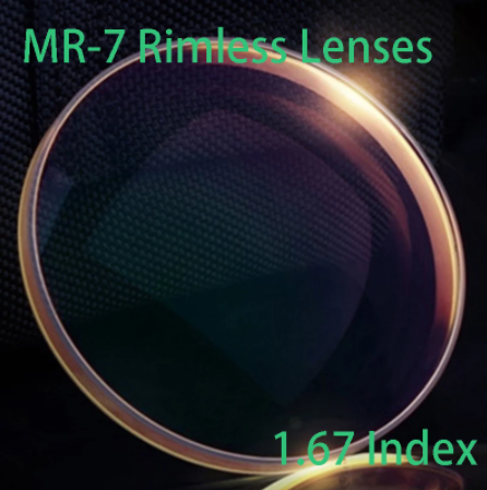 Bolluzzy MR-7 1.67 Index Anti Blue Light Clear Lenses Lenses Bolluzzy Lenses   