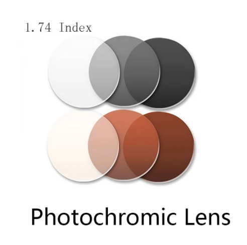 BCLEAR 1.74 High Index Aspheric Photochromic Transition Lenses Lenses Bclear Lenses   