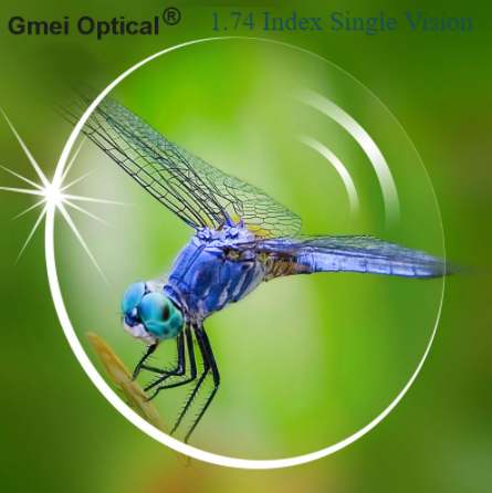Gmei 1.74 Index Aspheric Single Vision Clear Lenses Lenses Gmei Optical Lenses   
