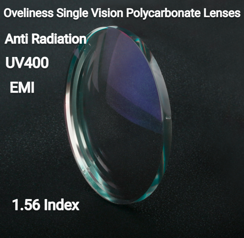 Oveliness 1.56 Index Single Vision Polycarbonate Clear Myopic Lenses Lenses Oveliness Lenses   