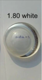 Brightzone Mineral Glass High Diopter Lenses Lenses Brightzone Lenses 1.8 White 