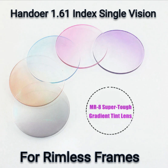 Handoer Single Vision 1.61 Index MR-8 Tinted Lenses Lenses Handoer Lenses   