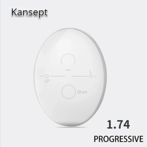 Kansept 1.74 Index Progressive Multi Focal Clear Lenses Lenses Kansept Lenses   