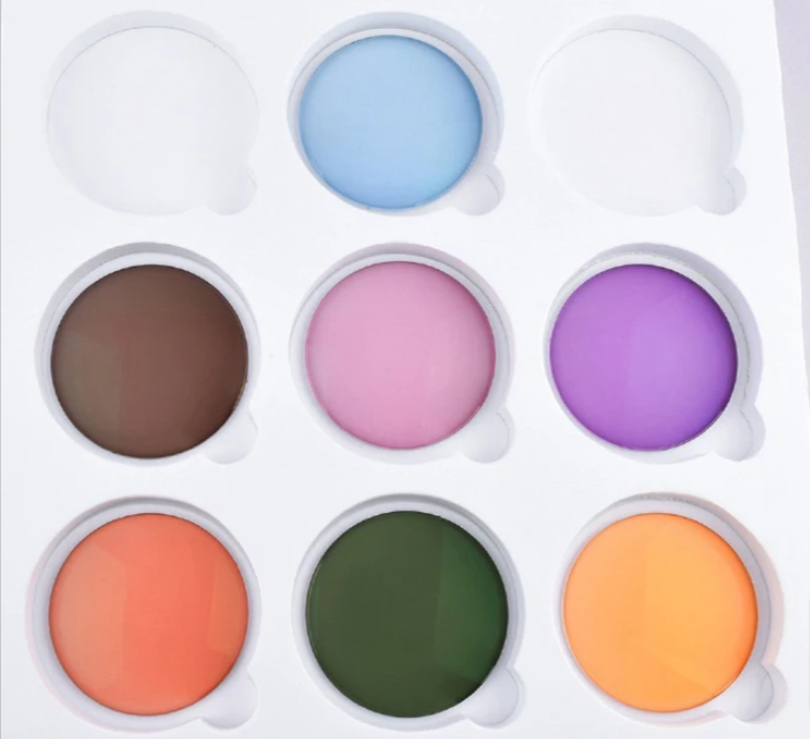 Cubojue 1.56 Index Single Vision Colorful Myopic Photochromic Lenses Lenses Cubojue Lenses   