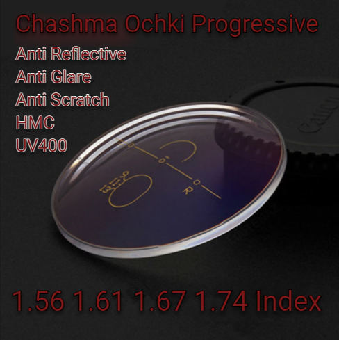 Chashma Ochki Wide Field Progressive Clear Lenses Lenses Chashma Ochki Lenses   