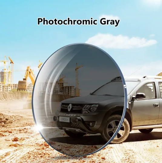 Kocolior Progressive Photochromic Gray Anti Blue Light Lenses Lenses Kocolior Lenses 1.56  