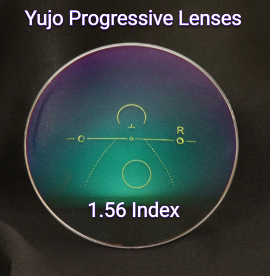 Yujo 1.56 Index Progressive Lenses Clear Lenses Yujo Lenses   