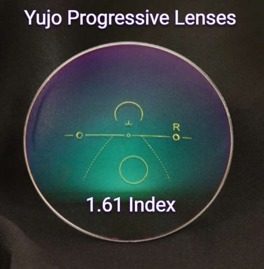 Yujo 1.61 Index Progressive Clear Lenses Lenses Yujo Lenses   