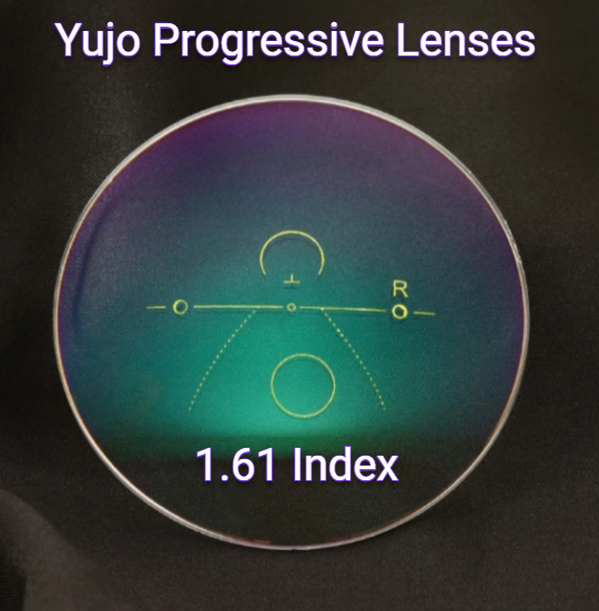 Yujo 1.61 Index Progressive Clear Lenses Lenses Yujo Lenses 1.61