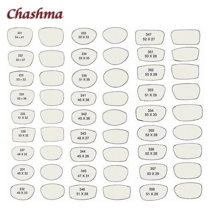 Chashma Ochki Unisex Rimless Round Titanium Eyeglasses 9613 Rimless Chashma Ochki   