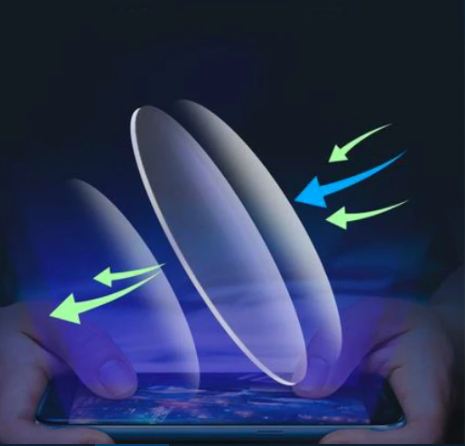 Reven Jate 1.61 Index Single Vision Polycarbonate Anti Blue Light Clear Lenses Lenses Reven Jate Lenses   