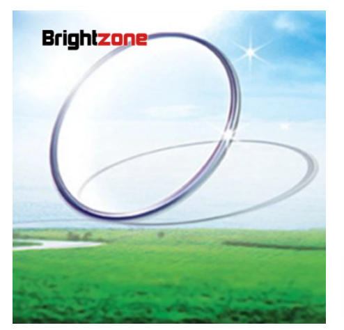 Brightzone 1.56 Index Single Vision Spherical Clear HC AR Green Coated Lenses Lenses Brightzone Lenses   