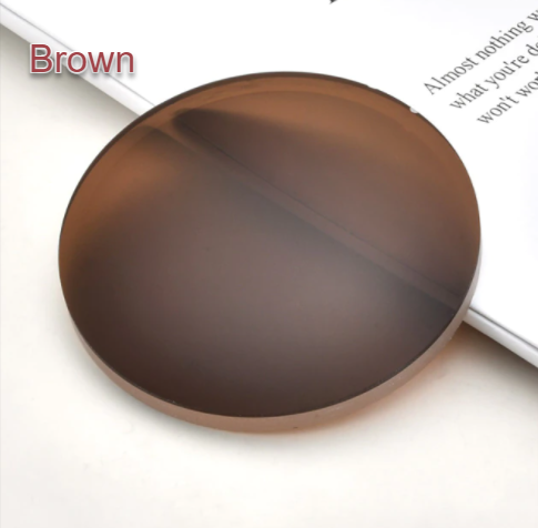 KatKani Progressive Vision Colorful Polarized Mirror Sunglass Lenses Lenses KatKani Sunglass Lenses 1.50 Brown 