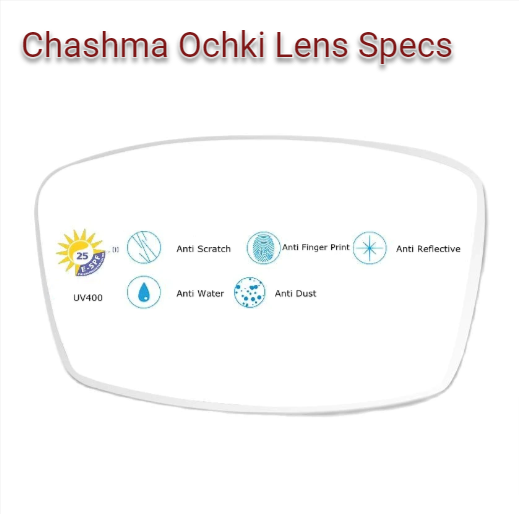 Chashma Ochki Single Vision 1.67 Index Photochromic Lenses Lenses Chashma Ochki Lenses   
