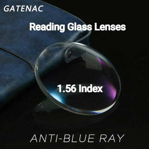 Gatenac Single Vision Anti Blue Light Reading Strength Clear Lenses Lenses Gatenac Lenses   