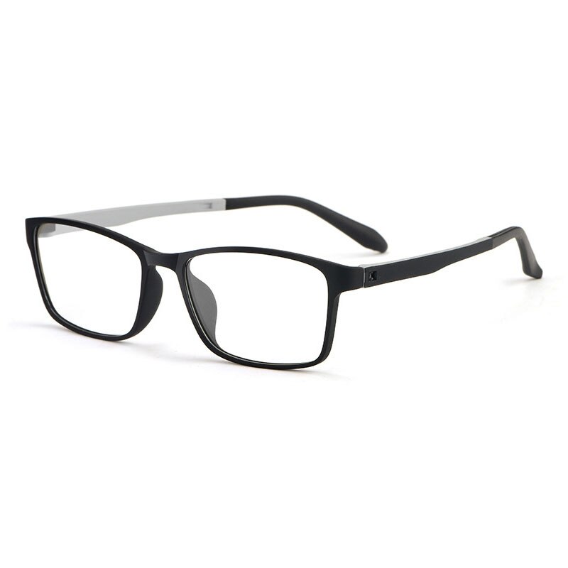 Hotony Men's Full Rim TR 90 Resin Square Frame Eyeglasses 8870 Full Rim Hotony MATTE GREY  