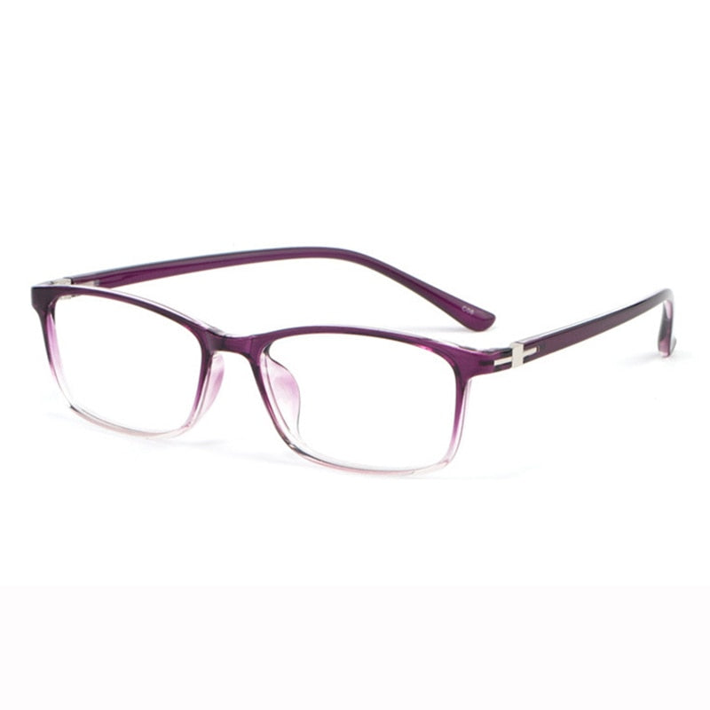 Hotony Women's Full Rim Square Acetate Frame Eyeglasses 6631 Full Rim Hotony   
