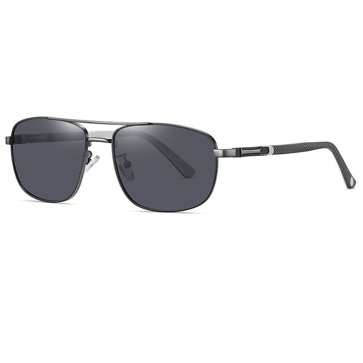 Reven Jate 6313 Men's Sunglasses Aolly Polarized Sunglasses Reven Jate grey black  