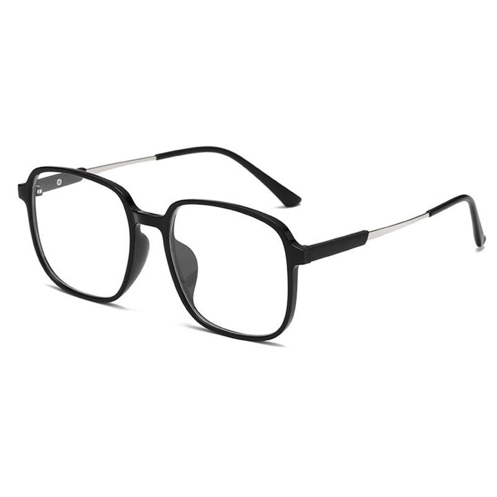Hotony Unisex Full Rim Round TR 90 Resin Frame Eyeglasses 60152 Full Rim Hotony   