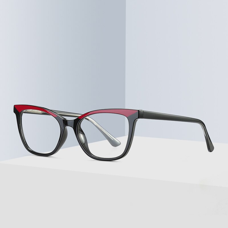 Women's Eyeglasses Cat Eye Tr90 Cp Frame 2025 Frame Gmei Optical   