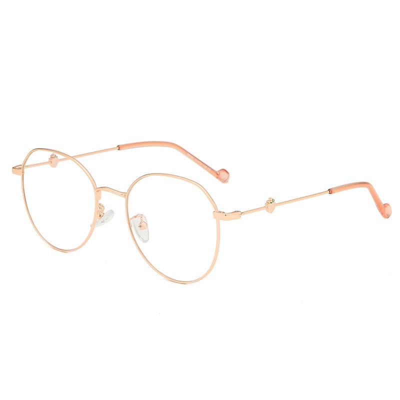 Women's Alloy Baby Carrot Full Rim Eyeglasses 28065 Full Rim Bclear   