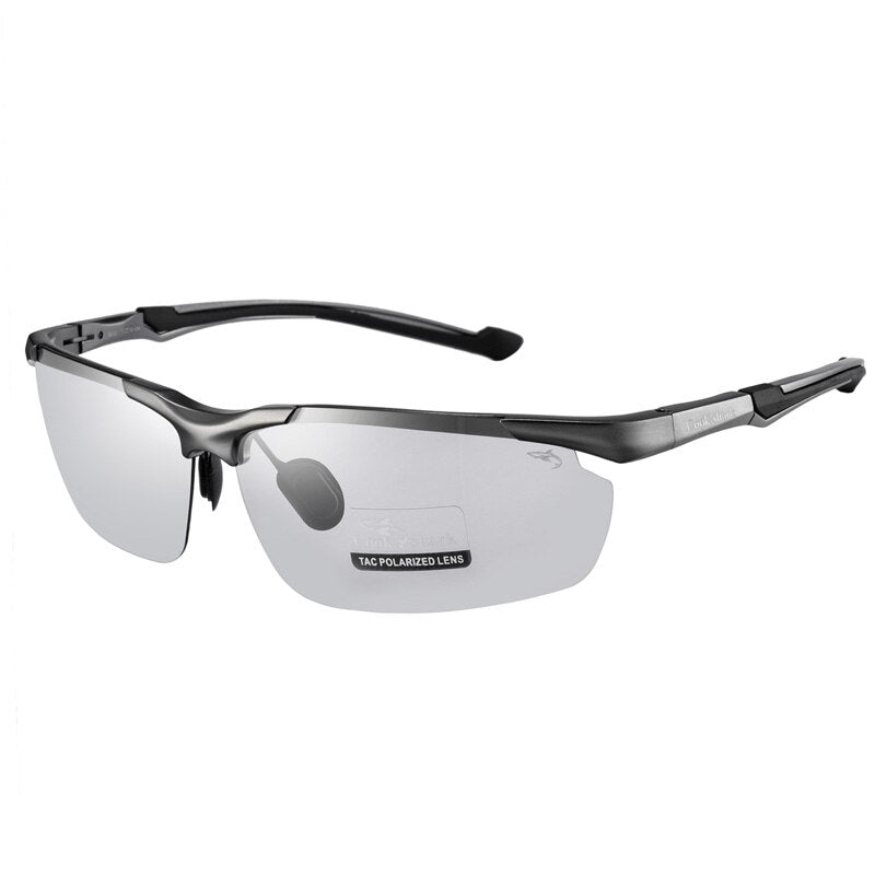 Cookshark Brand Men's Sunglasses Polarized Driving Hipster 8016 Sunglasses Cook Shark Gradient Gray  