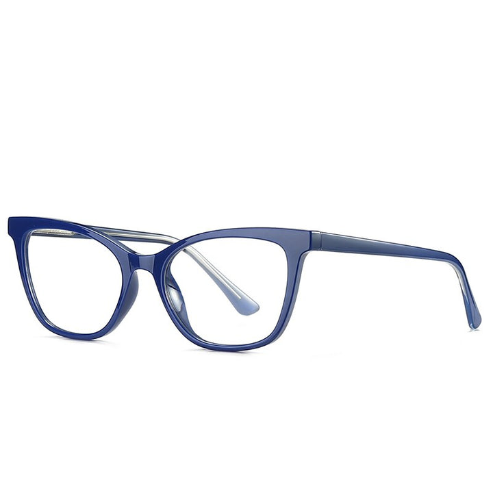 Women's Eyeglasses Cat Eye Tr90 Cp Frame 2025 Frame Gmei Optical   