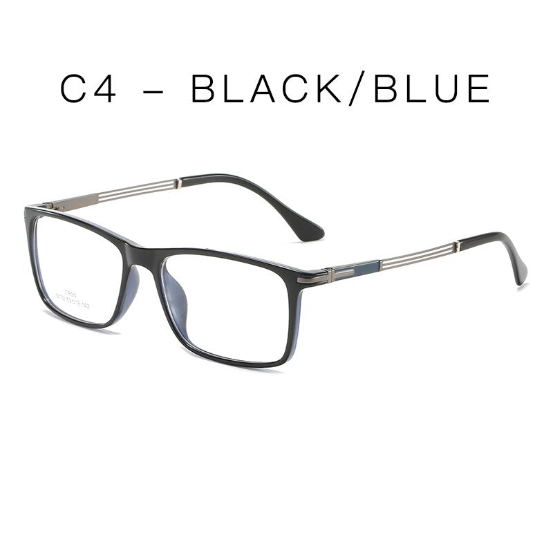 Hotochki Unisex Full Rim Aluminum Magnesium Frame Eyeglasses 9170 Full Rim Hotochki C4  