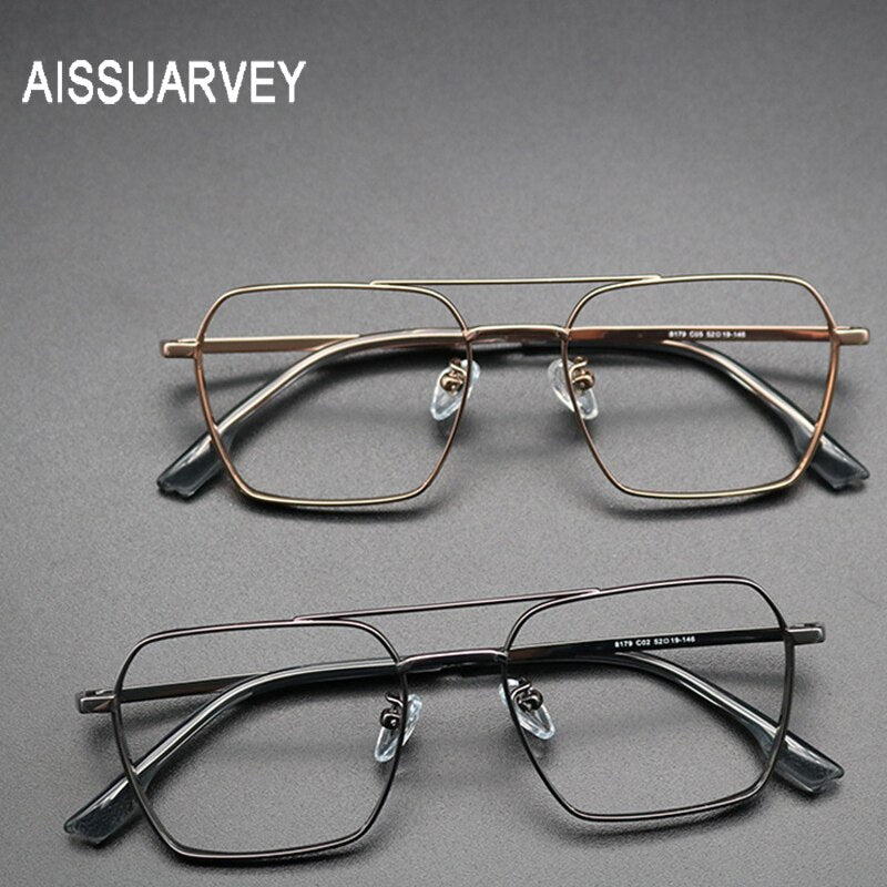 Aissuarvey Titanium Eyeglasses – FuzWeb
