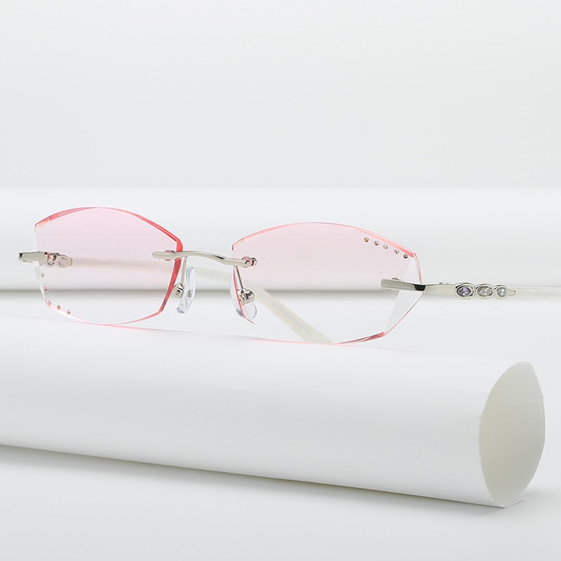 Zirosat 58075 Women's Eyeglasses Rimless Clear Eyewear Frame Rimless Zirosat   