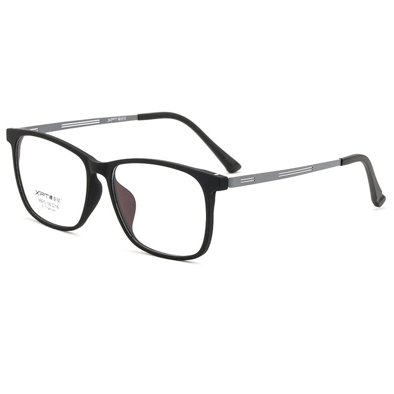 Yimaruli Men's Full Rim Titanium Square Frame Eyeglasses 9825 Full Rim Yimaruili Eyeglasses   