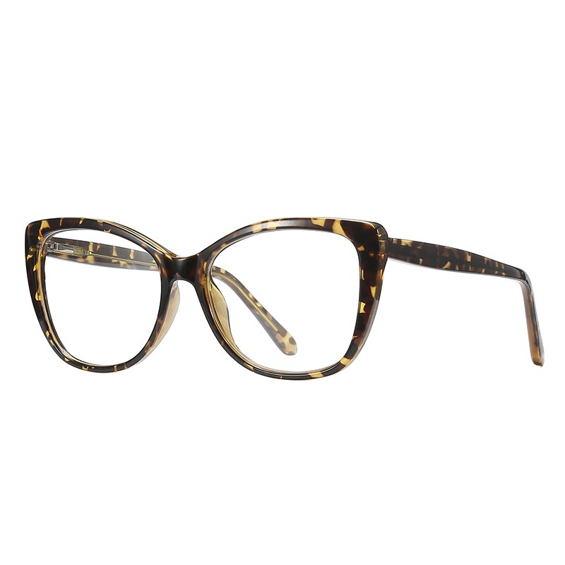 Gmei Women's Eyeglasses Cat Eye Acrylic Tr90 Cp Frame 2005 Full Rim Gmei Optical C6  