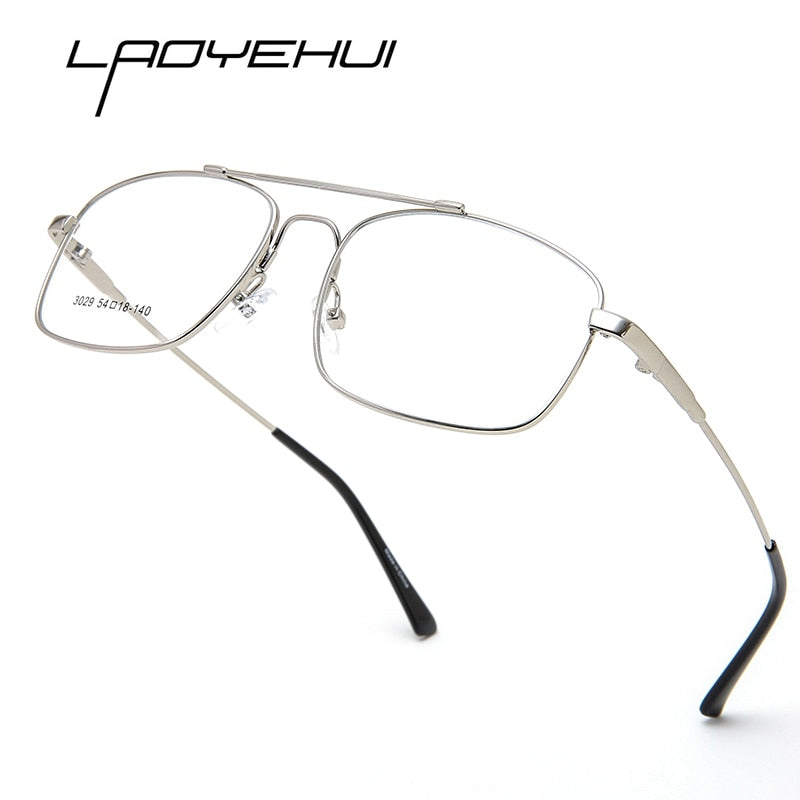 Laoyehui Men's Eyeglasses Square Titanium Reading Glasses 3029a Reading Glasses Laoyehui   