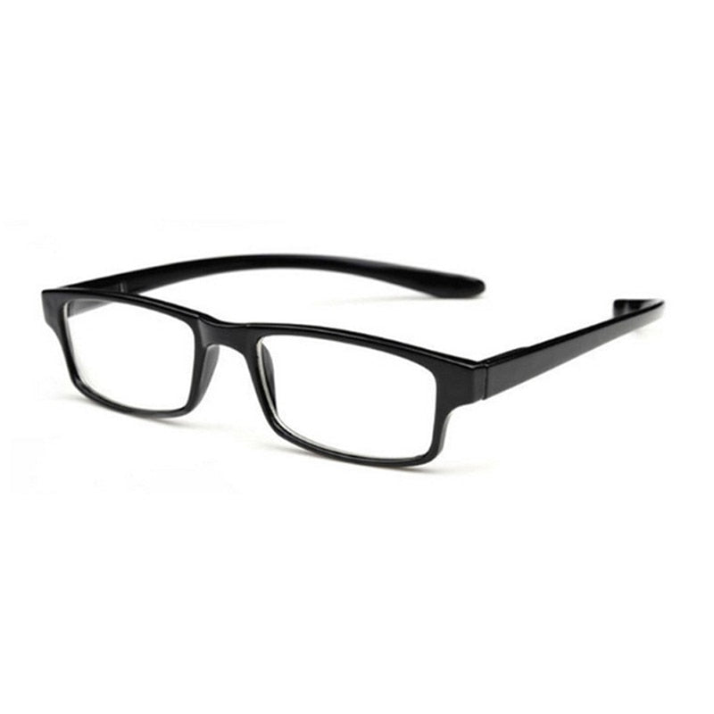 Ultralight Hanging Stretch Reading Glasses Anti-Fatigue Hd Unisex Eyeglasses Diopter +1.0 1.5 2.0 3.0 4.0 Reading Glasses Seemfly +100 T1 