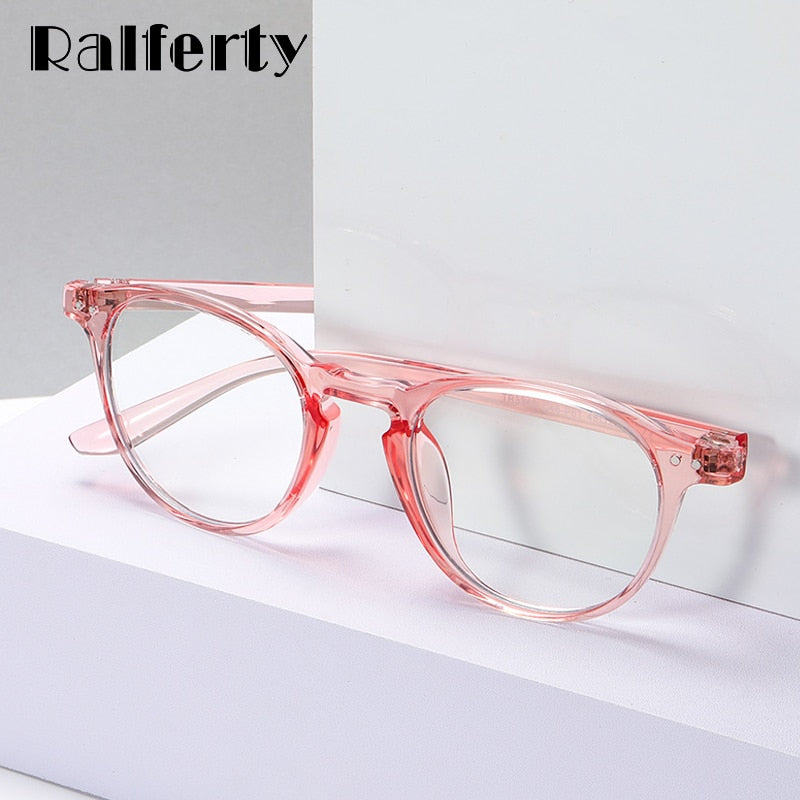 Ralferty Women's Eyeglasses Tr90 Anti Blue D2318 Anti Blue Ralferty   