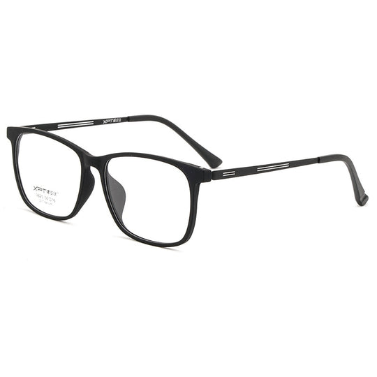 Mens Eyeglasses Tr90 Titanium Square Large Size Fuzweb