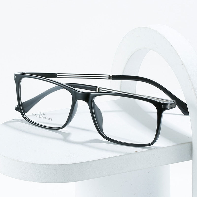 Hotochki Unisex Full Rim Aluminum Magnesium Frame Eyeglasses 9170 Full Rim Hotochki   